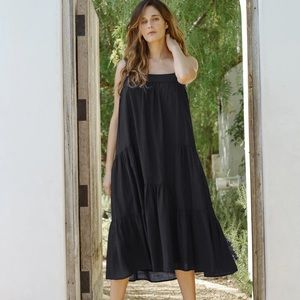 JENNI KAYNE | SAGE GREEN | Seersucker Summer Dress